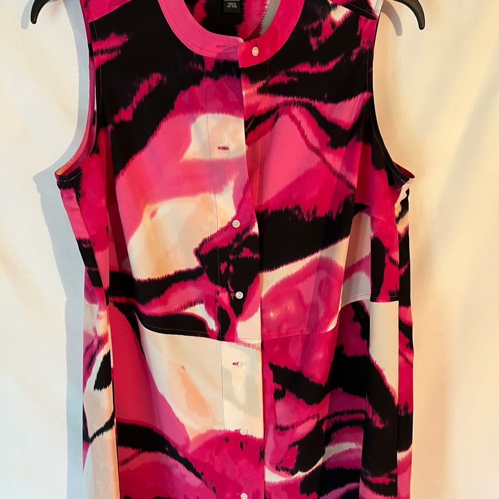 Alfani blouse and sheer sweater